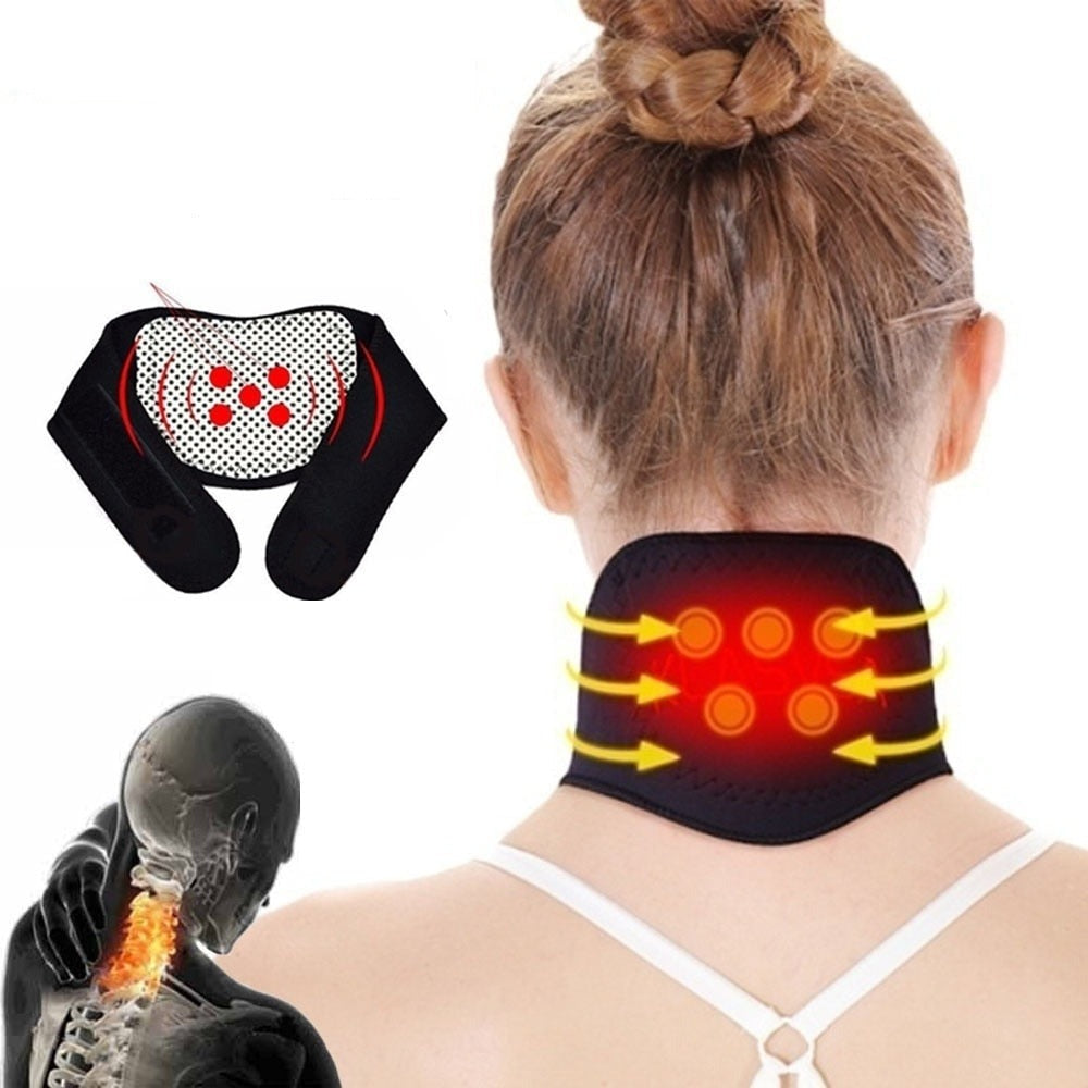 Magnetic Therapy Heating Belt Neck Massager