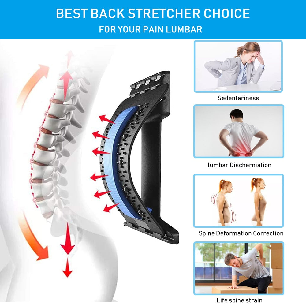 JSB Lumber Massager for Back pain & spine stretching, For Body Relaxation,  Model Name/Number: JSD